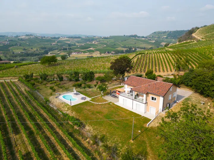 Villa Luxury Vista Vigneti - Piscina Privata