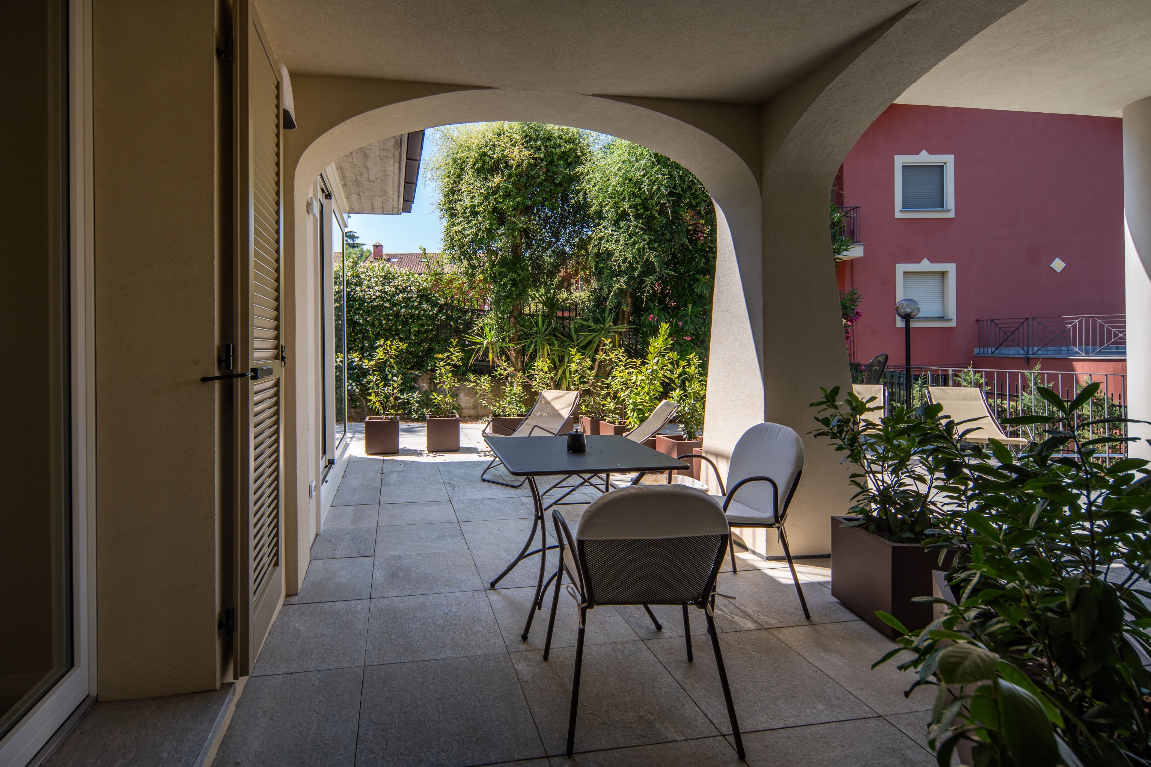 Apartment side view